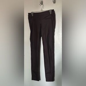 ILTM Marroon Faux Leather Pants